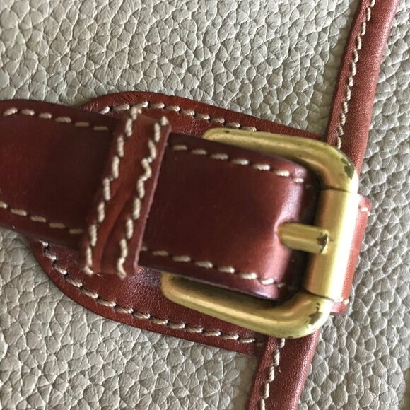 Vintage Authentic Liz Claiborne Pebbled Leather Bag - Picture 10 of 10